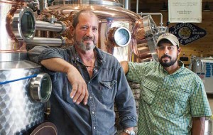 Bob Weihe and Joel Patrino, founders of Defiant Whisky. Photo by Matt Rose.