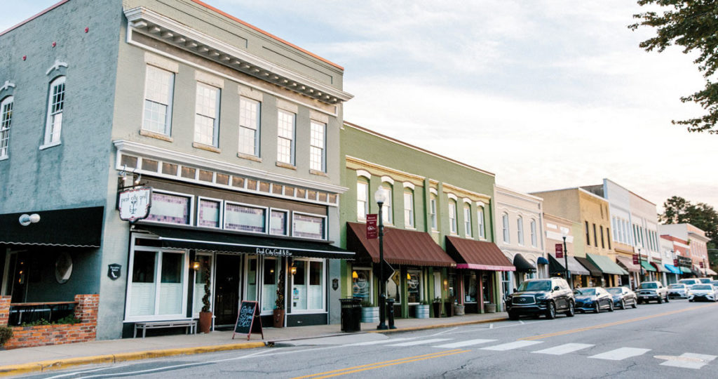 Downtown Apex Our State