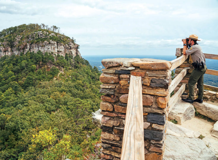 Middle Mountains Pilot Mountain Our State