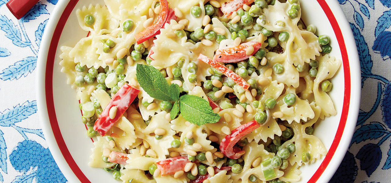 Sweet Pea & Pasta Salad Our State