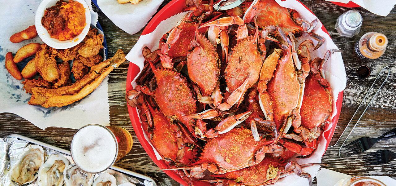 Crabby Chic at Washington Crab Our State