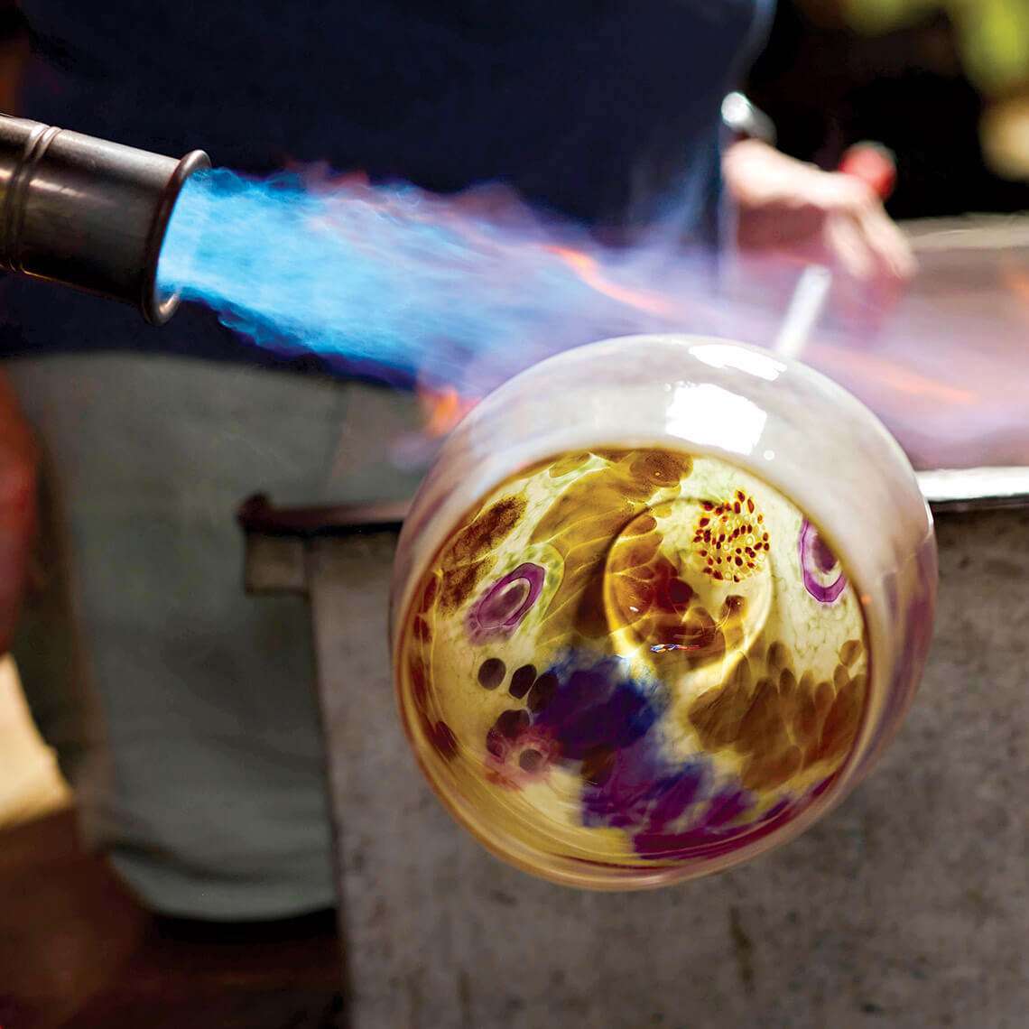 Firing glass