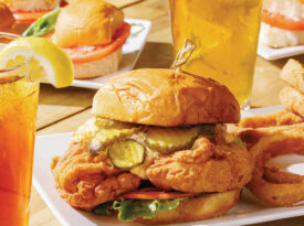 Chicken sandwich from Southern Porch in Canton, NC