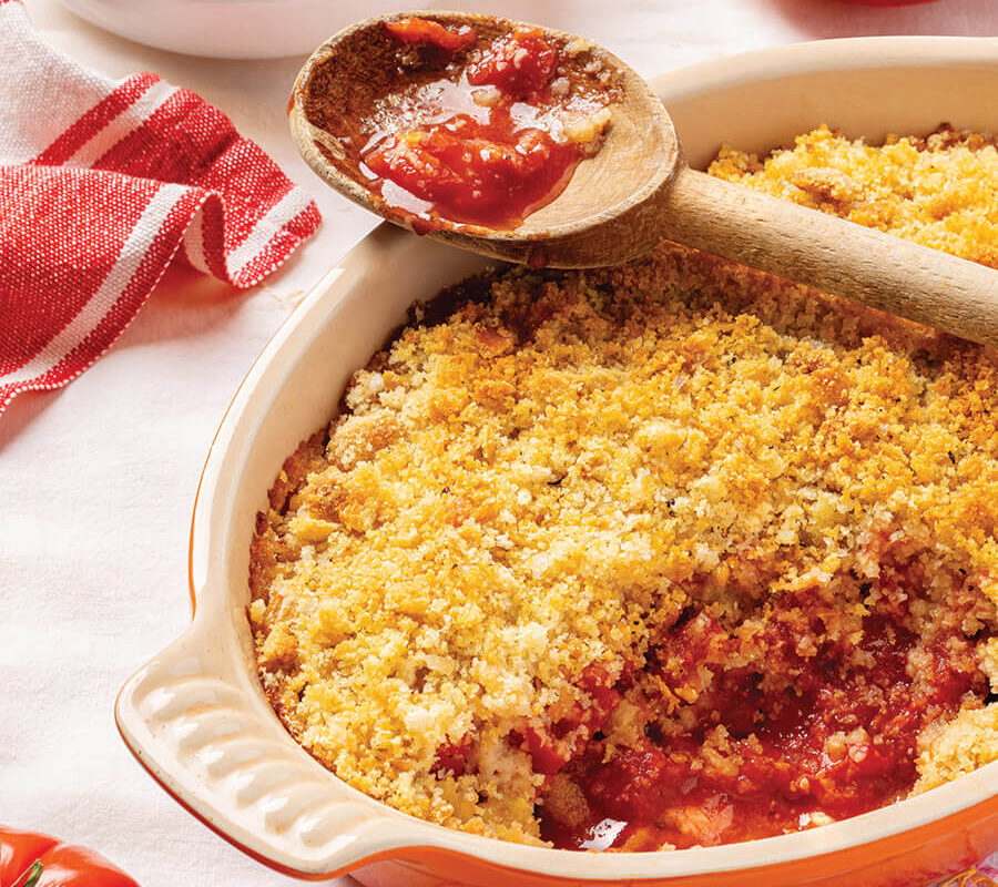 Scalloped tomatoes