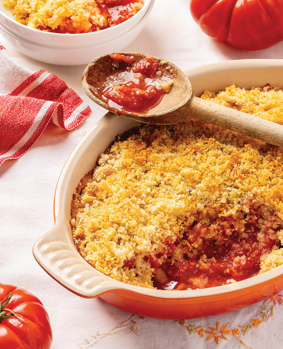 Scalloped tomatoes