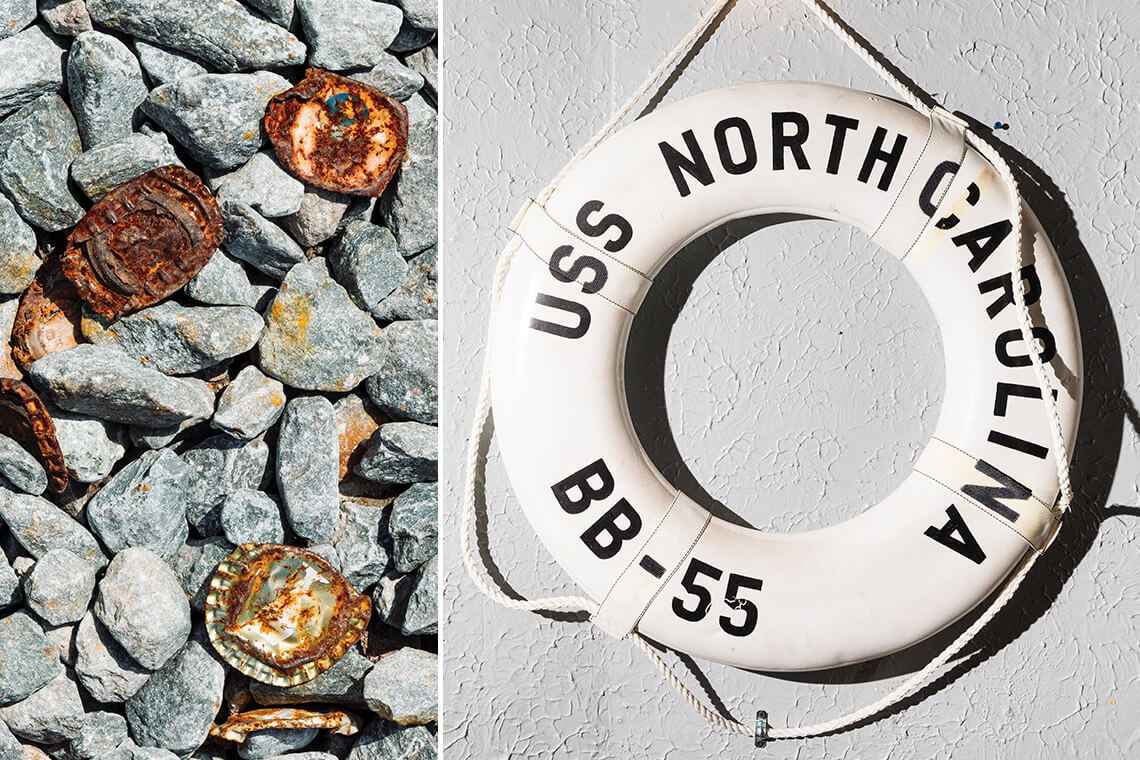 Nautical decor. 
