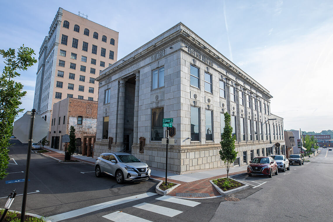 Exterior of The Bee Hotel
