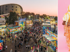 People at the North Carolina State Fair