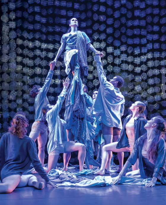 Dancers perform in Appalachian Phoenix