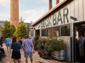 Kau deck bar at Revolution Mill