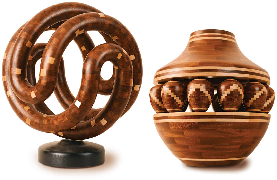 Charlie Stickney's wood carvings