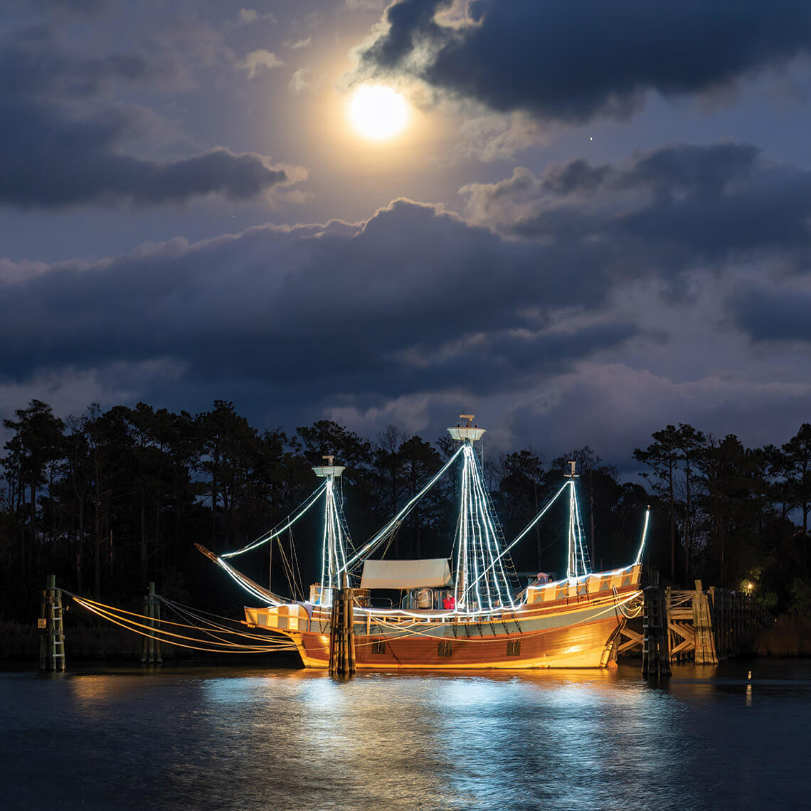 The Elizabeth II at Roanoke Island