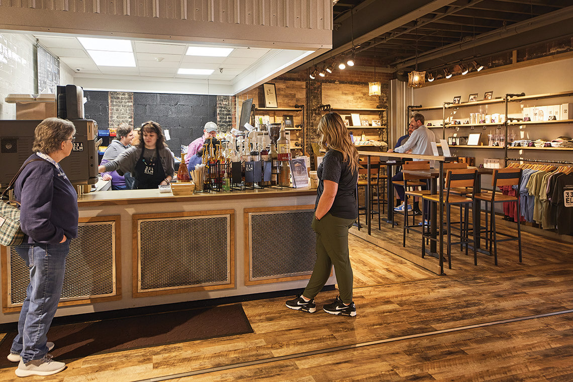 33 & Elm Coffee House in Greensboro, NC