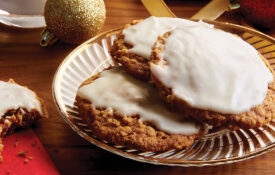 Iced Oatmeal Cookies