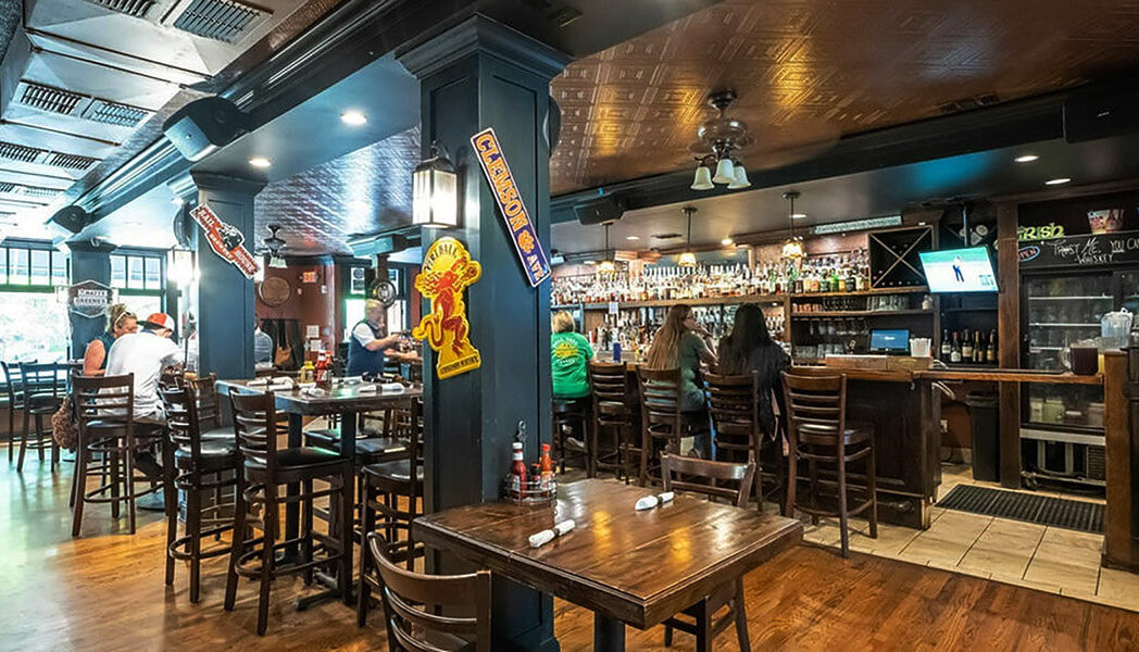 Dining room and bar at Bell Tree Tavern