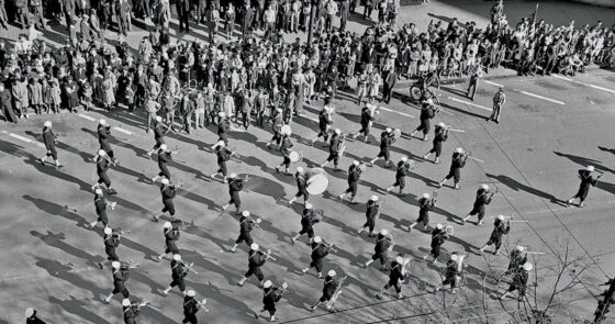 Students in the B-1 Navy Band