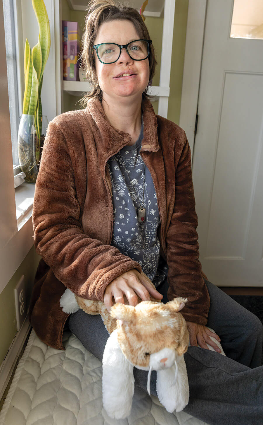 Autumn Troy, a resident at Peacehaven