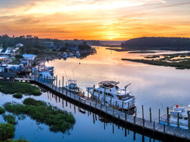 Sunset in Calabash NC