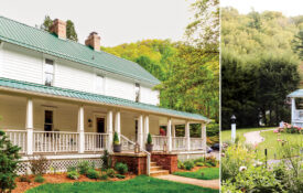 Exterior and garden of Lovill House