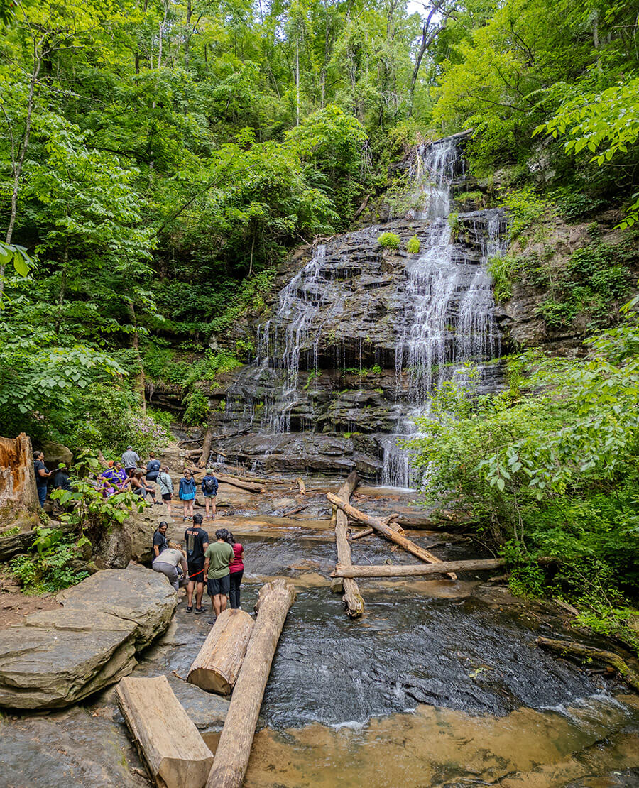 Station Cove Falls in Oconee, SC