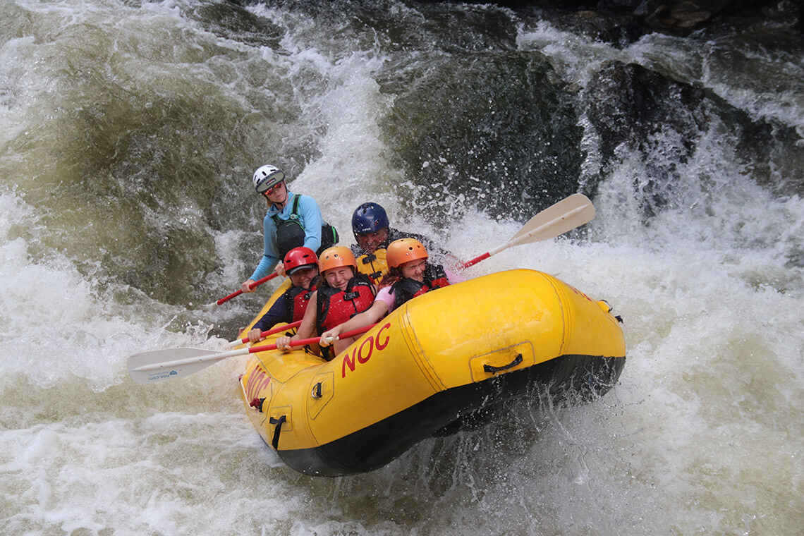 Whitewater rafting in Oconee SC