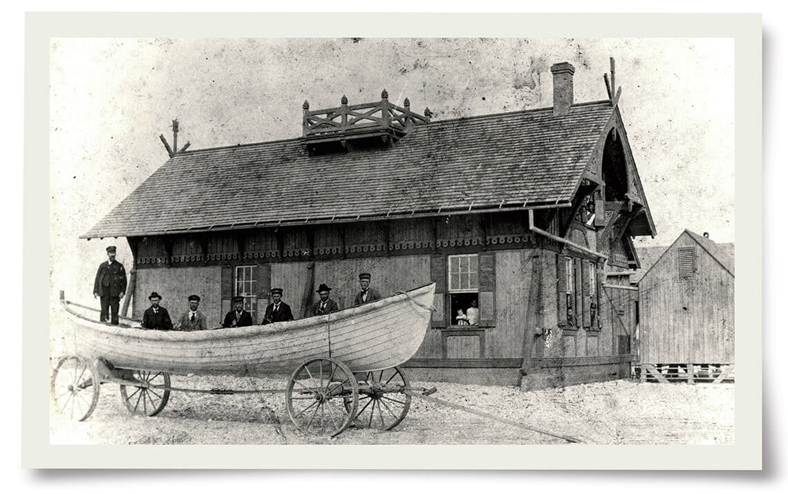 Old Little Kinnakeet Life-Saving Station