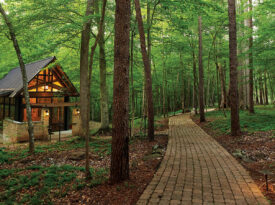 San Damino Chapel and exterior at St. Francis Springs