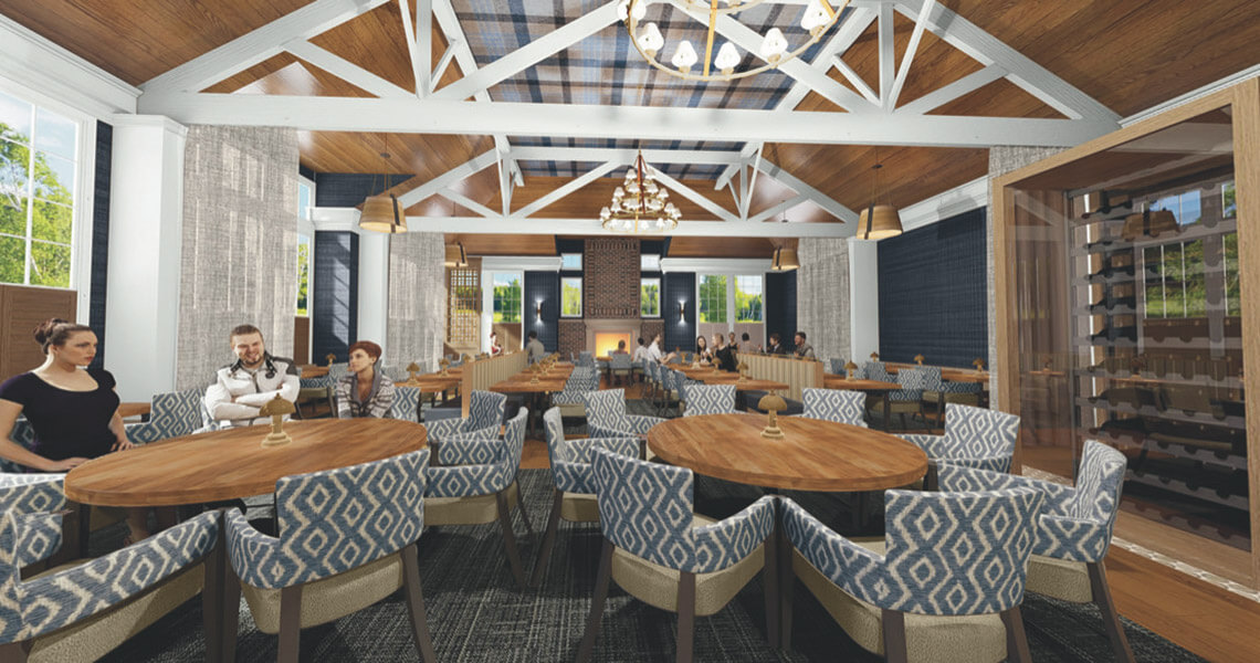 Dining room at Wiregrass